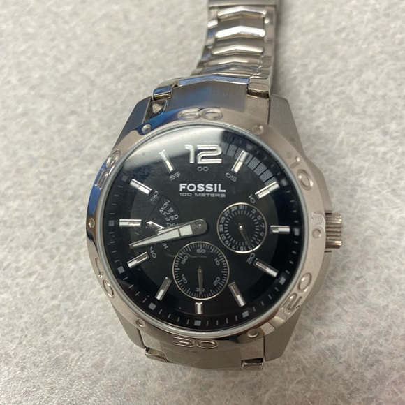 Fossil Blue BQ-9328 Silver WristWatch - Picture 2 of 5